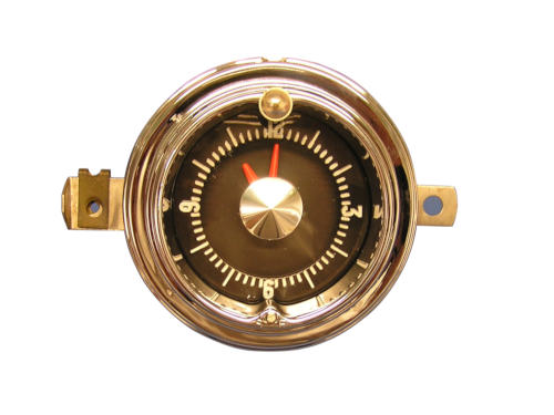 1955 Pontiac clock